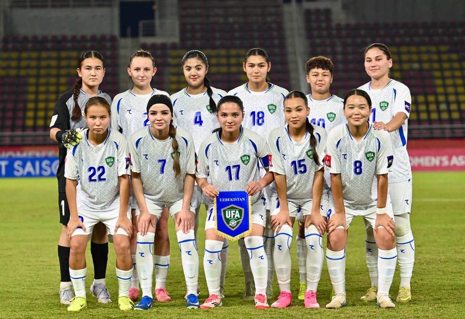 U-20 аёллар Осиё Кубоги. Ўзбекистон сўнгги турда йирик ҳисобда ғалаба қозониб, тарихда илк бор чорак финалга йўл олди